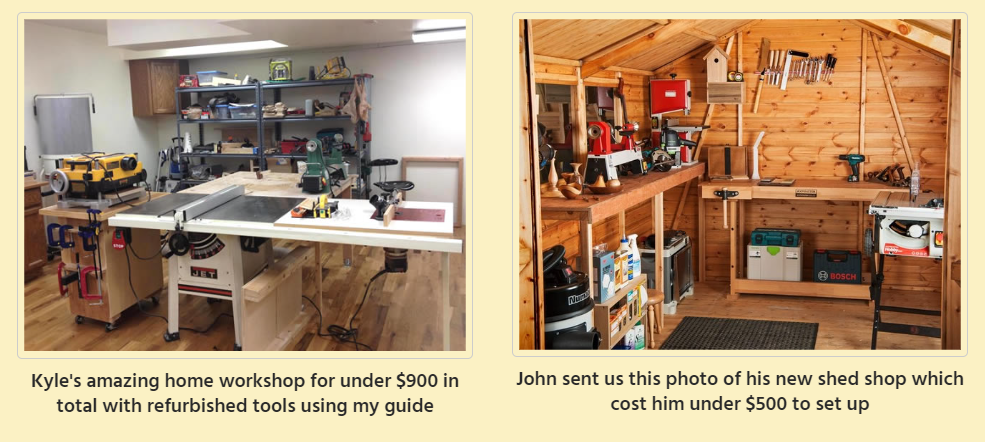 ultimate small shop guide - budget planning woodworking shop 