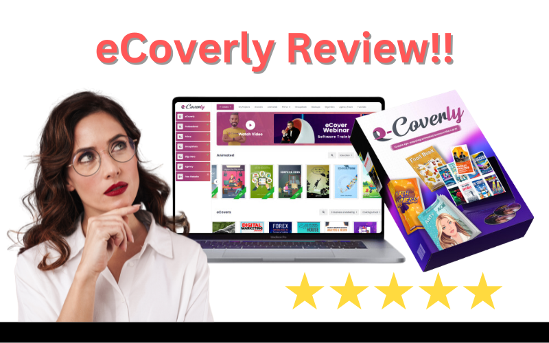 Read more about the article eCoverly Review: The Ultimate eBook Cover Creator with Animated Designs