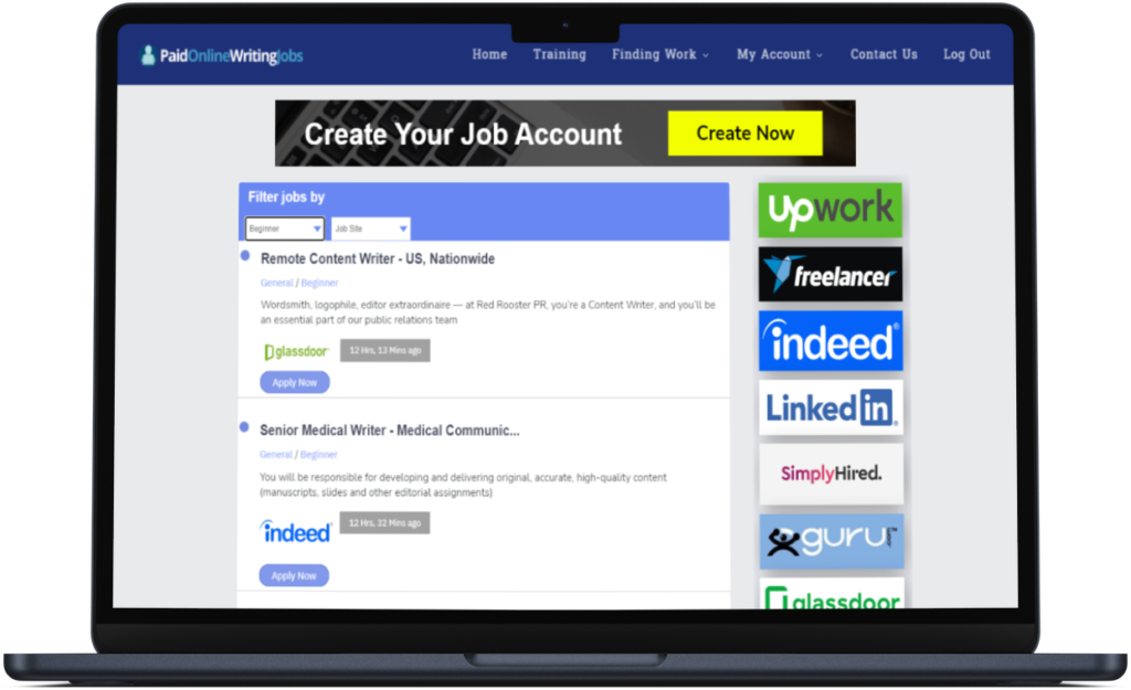 PaidOnlineWritingJobs job listing portal - is paidonlinewritingjobs.com legit