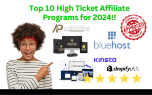 Read more about the article Top 10 High Ticket Affiliate Programs for 2024: Earn Big Commissions Today!