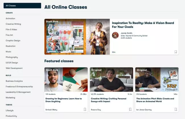 A screenshot of an online course platform - easy passive income