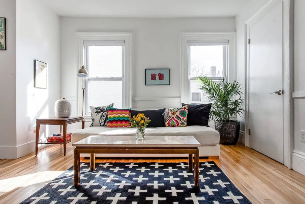 A photo of a cozy rental space that's Airbnb ready - easy passive income