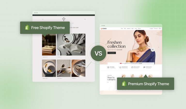 A comparison of Shopify's free vs. premium themes - shopify dropshipping