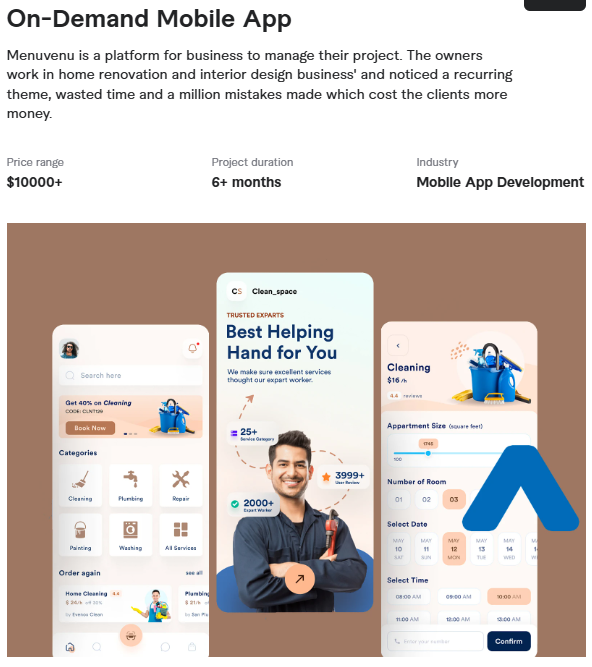 A successful client portfolio by Alcax Solutions - mobile app developer