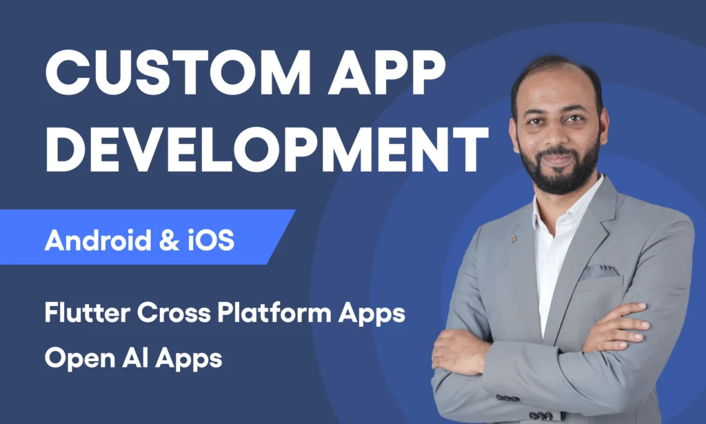 A professional headshot of Ashish Mulani on his Fiverr page - mobile application developers