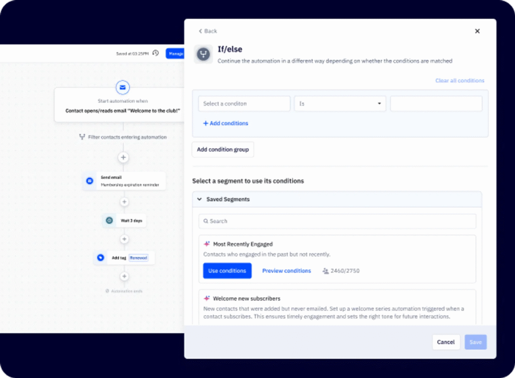 ActiveCampaign's Advanced behavior-based automation - small business marketing