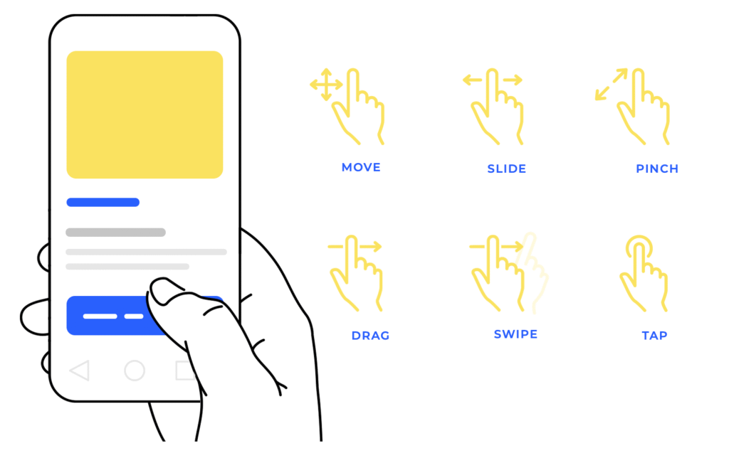 Best practices for a UI layout design - mobile app developer