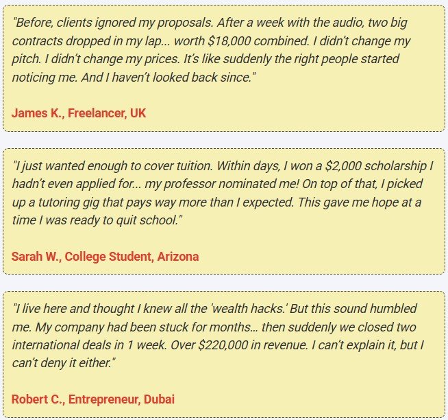 realistic results and mindset benefits discussed in Dubai Wealth Secret review