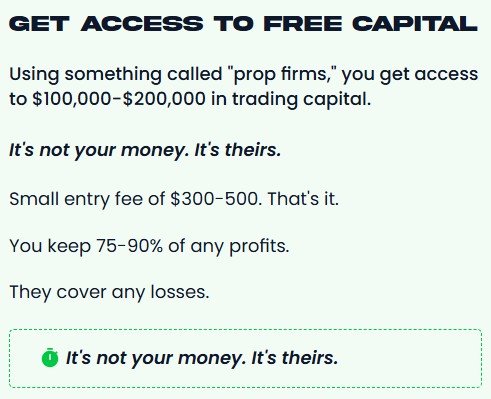 Breakout AI trading bot connected to a prop firm funded account 