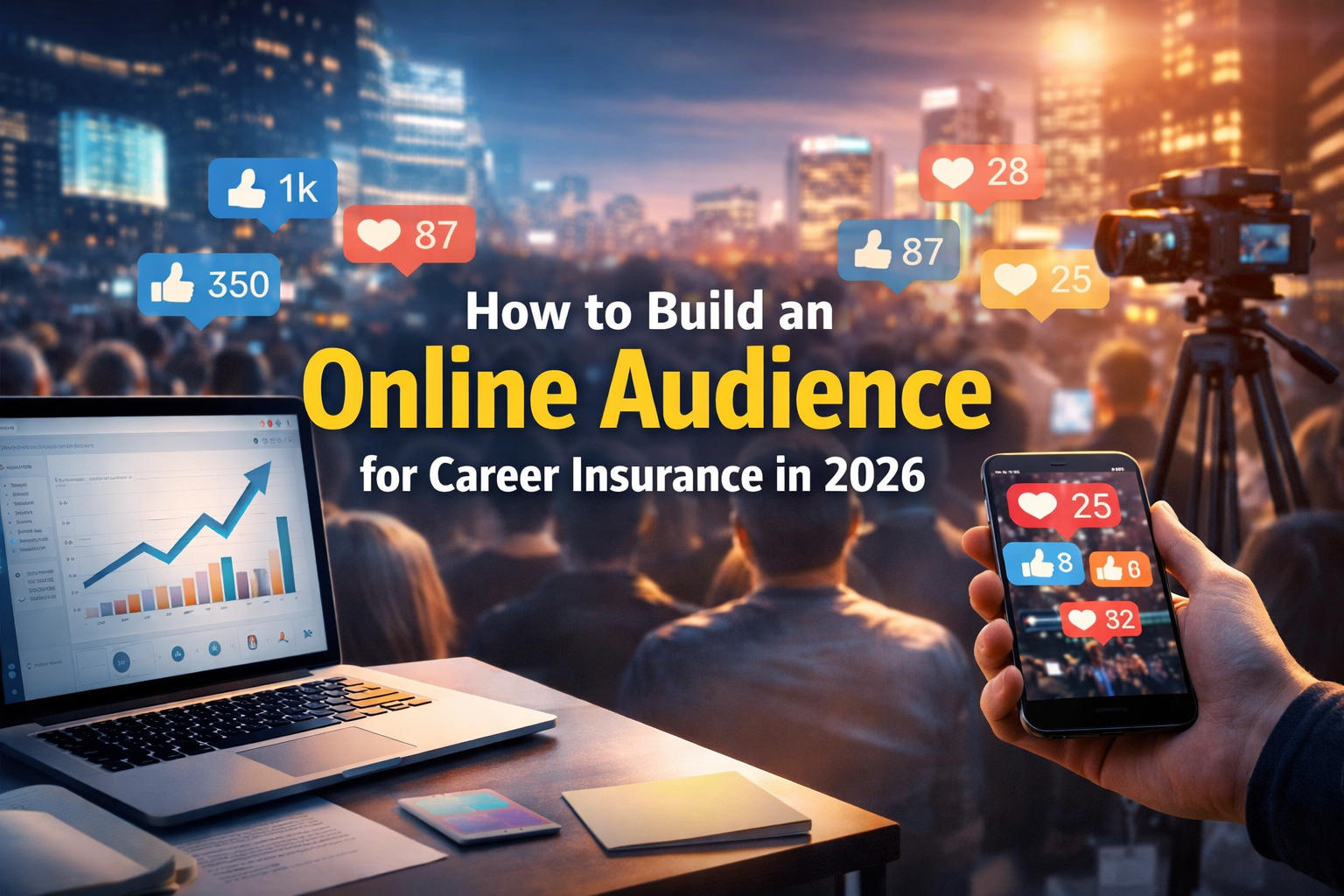 You are currently viewing How to Build an Online Audience for Career Insurance in 2026