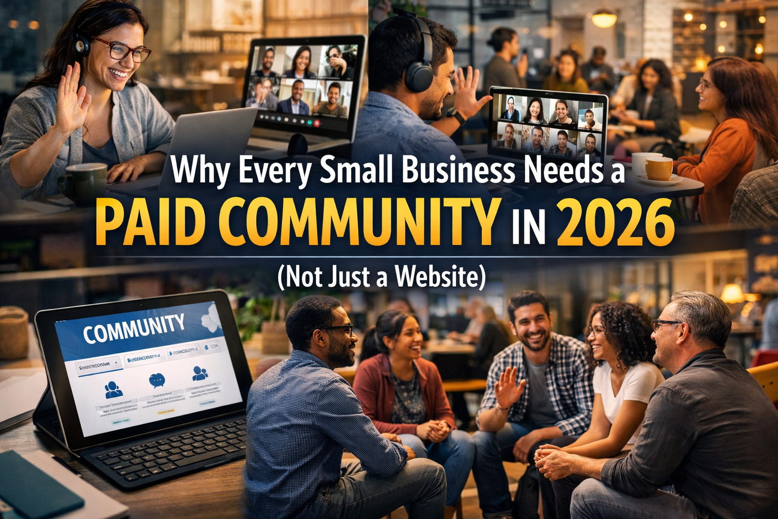 You are currently viewing Why Every Small Business Needs a Paid Community in 2026 (Not Just a Website)