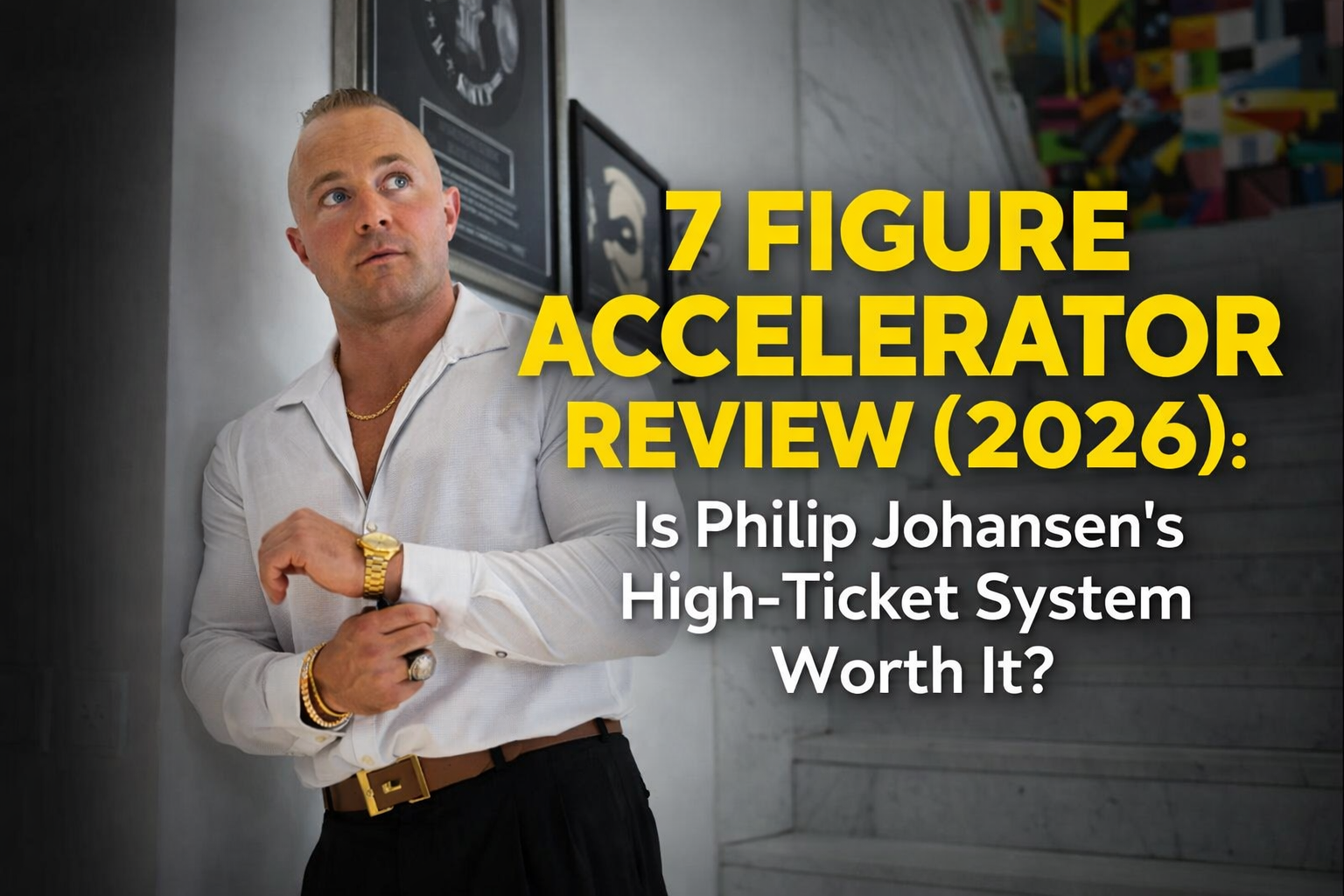 You are currently viewing 7 Figure Accelerator Review (2026): Is Philip Johansen’s High-Ticket System Worth It?