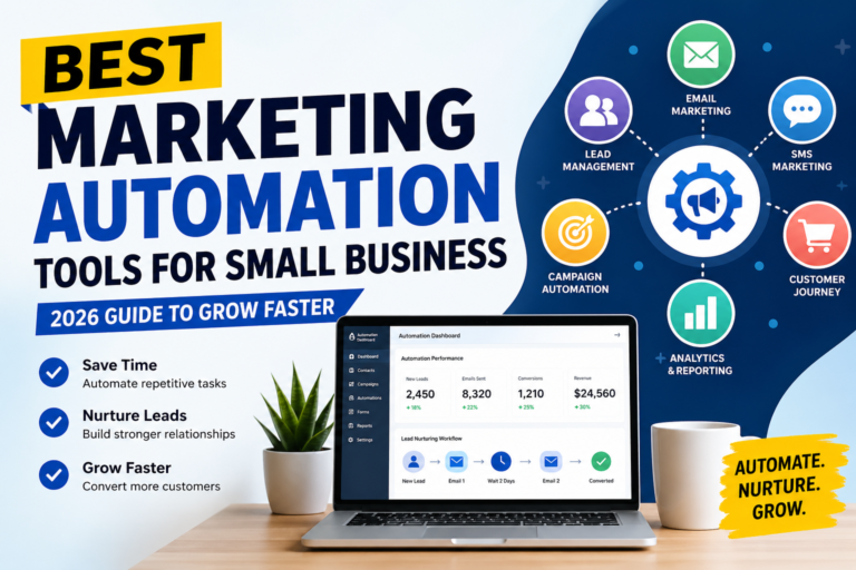 Best Marketing Automation Tools for Small Business (2026 Guide to Grow Faster)