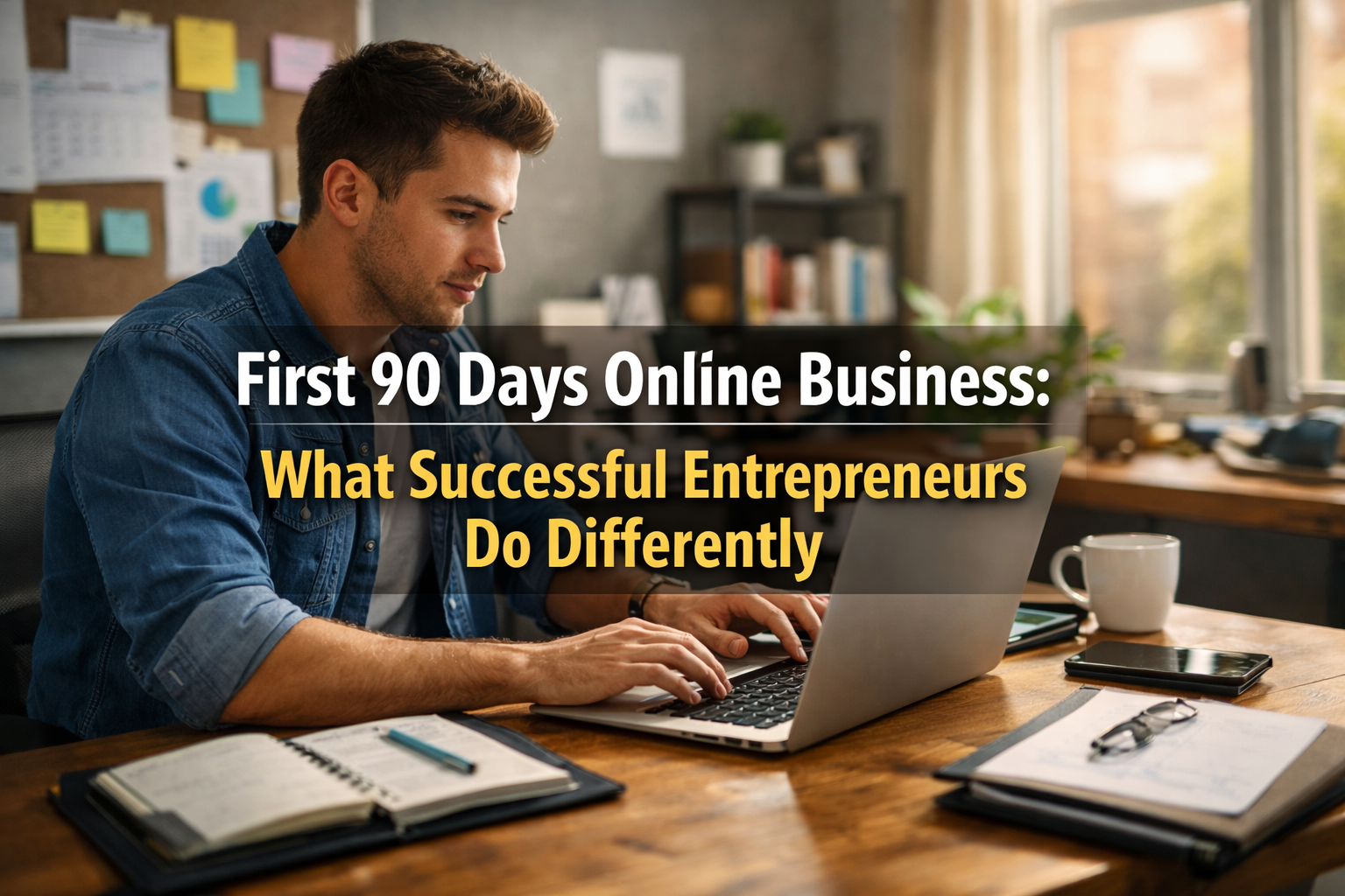 You are currently viewing First 90 Days Online Business: What Successful Entrepreneurs Do Differently