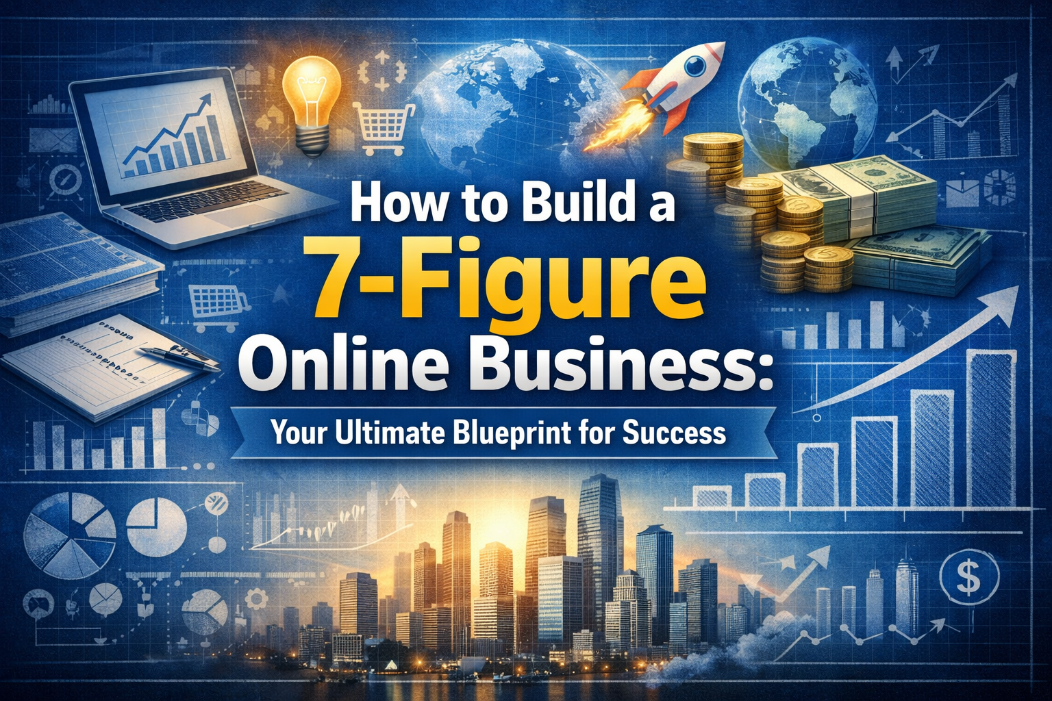 You are currently viewing How to Build a 7-Figure Online Business: Your Ultimate Blueprint for Success