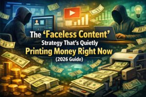 Read more about the article The ‘Faceless Content’ Strategy That’s Quietly Printing Money Right Now (2026 Guide)