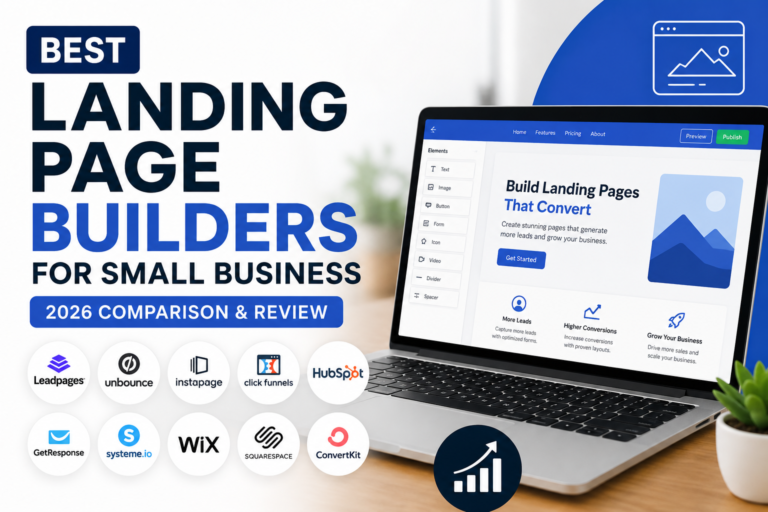 Best Landing Page Builders for Small Business (2026 Comparison & Review)