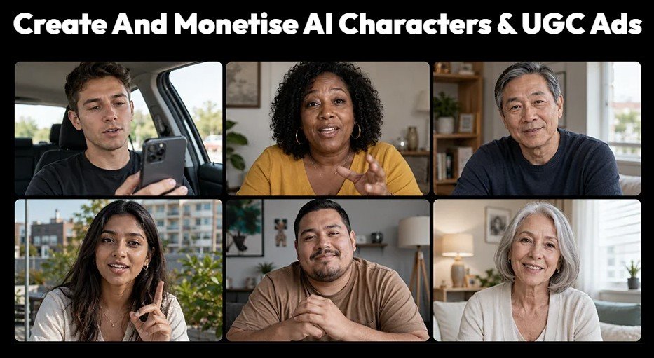 Create and monetize AI characters and UGC ads with SalesAI Course  