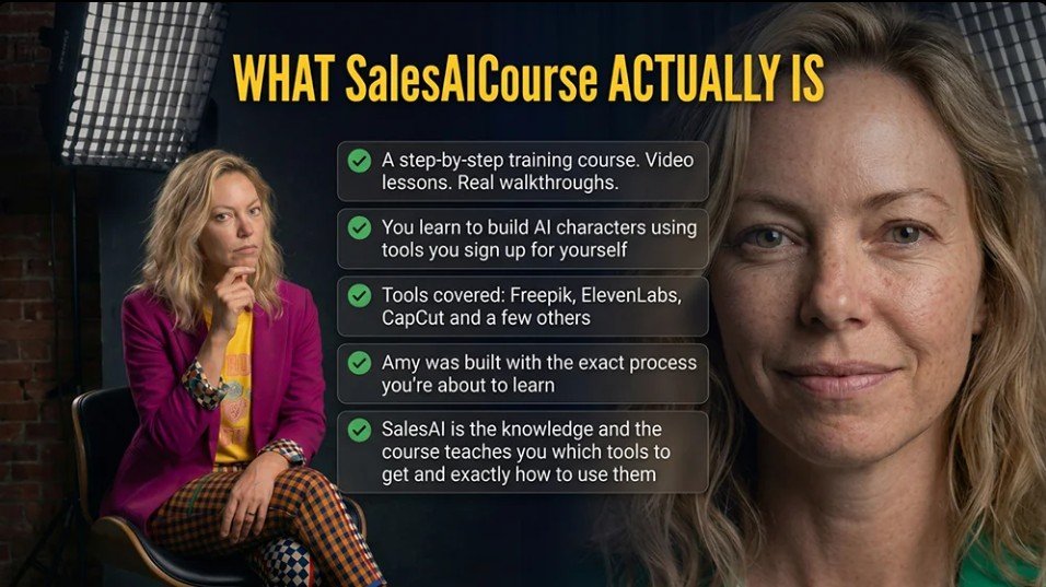 what SalesAI Coure actually offers
