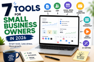 Read more about the article 7 Tools for Small Business Owners in 2026
