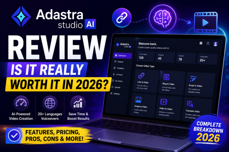 Adastra Studio AI Review: Is It Really Worth It in 2026?