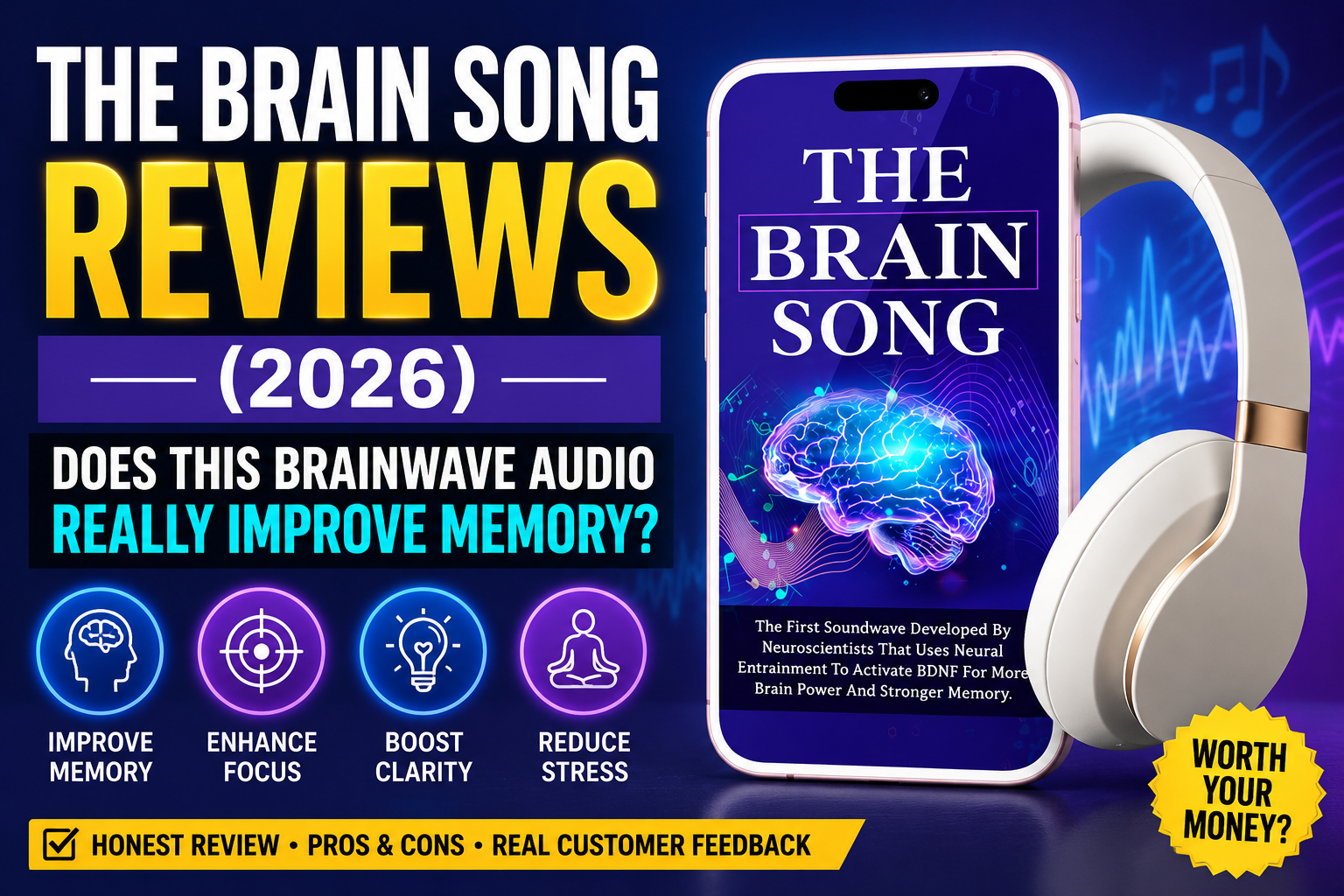 You are currently viewing The Brain Song Reviews (2026): Does This Brainwave Audio Really Improve Memory?
