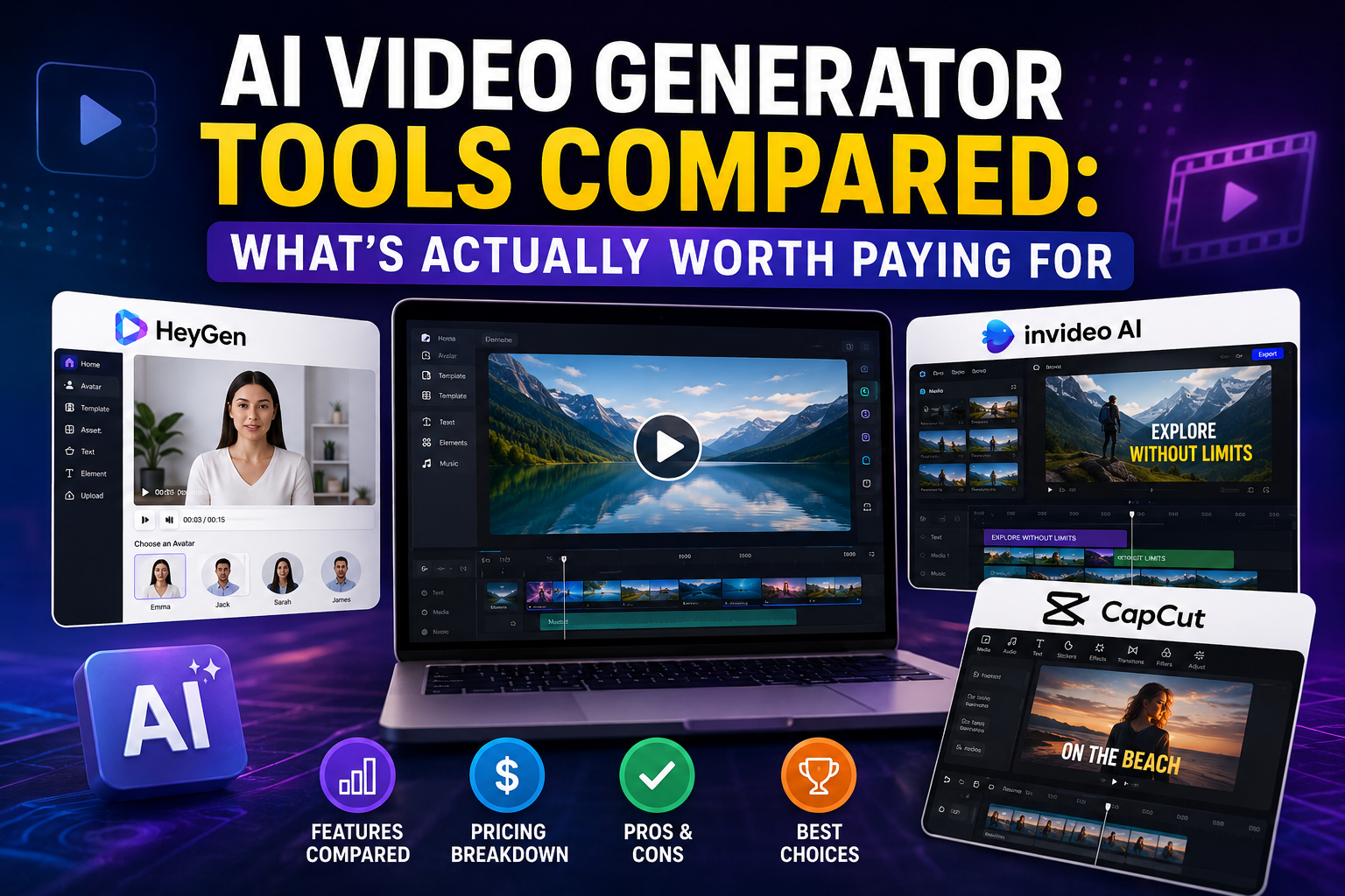You are currently viewing AI Video Generator Tools Compared 2026: What’s Actually Worth Paying For