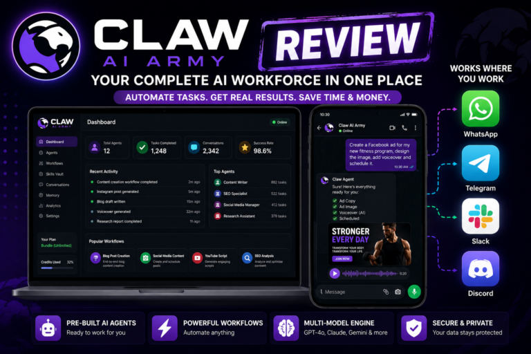 Claw AI Army Review — AI workforce platform overview