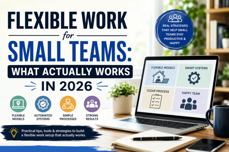 Flexible Work for Small Teams: What Actually Works in 2026