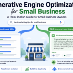 What Is Generative Engine Optimization for Small Business? A Plain-English Guide for Small Business Owners