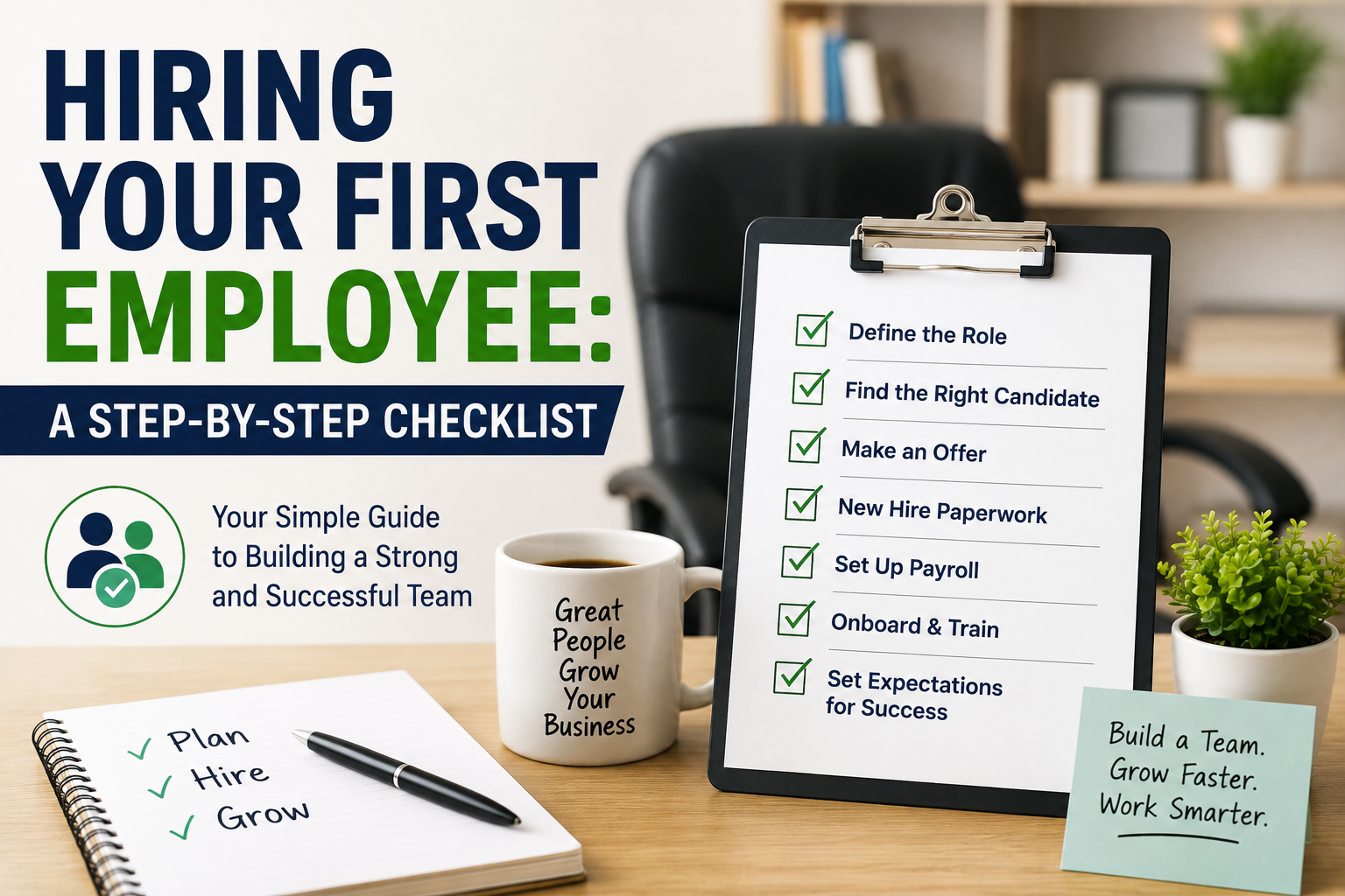 You are currently viewing Hiring Your First Employee: A Step-by-Step Checklist