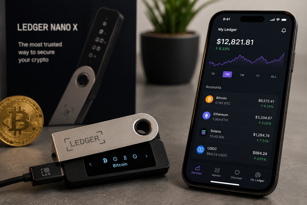Ledger hardware wallet for Bitcoin self-custody and security