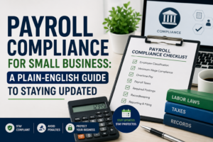 Read more about the article Payroll Compliance for Small Business: A Plain-English Guide to Staying Updated