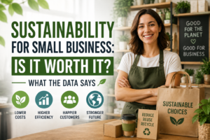 Read more about the article Sustainability for Small Business: Is It Worth It? What the Data Says