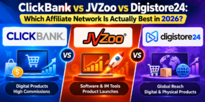 Read more about the article ClickBank vs JVZoo vs Digistore24: Which Affiliate Network Is Actually Best in 2026?