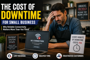 Read more about the article Cost of Downtime for Small Business: Why Reliable Connectivity Matters More Than You Think