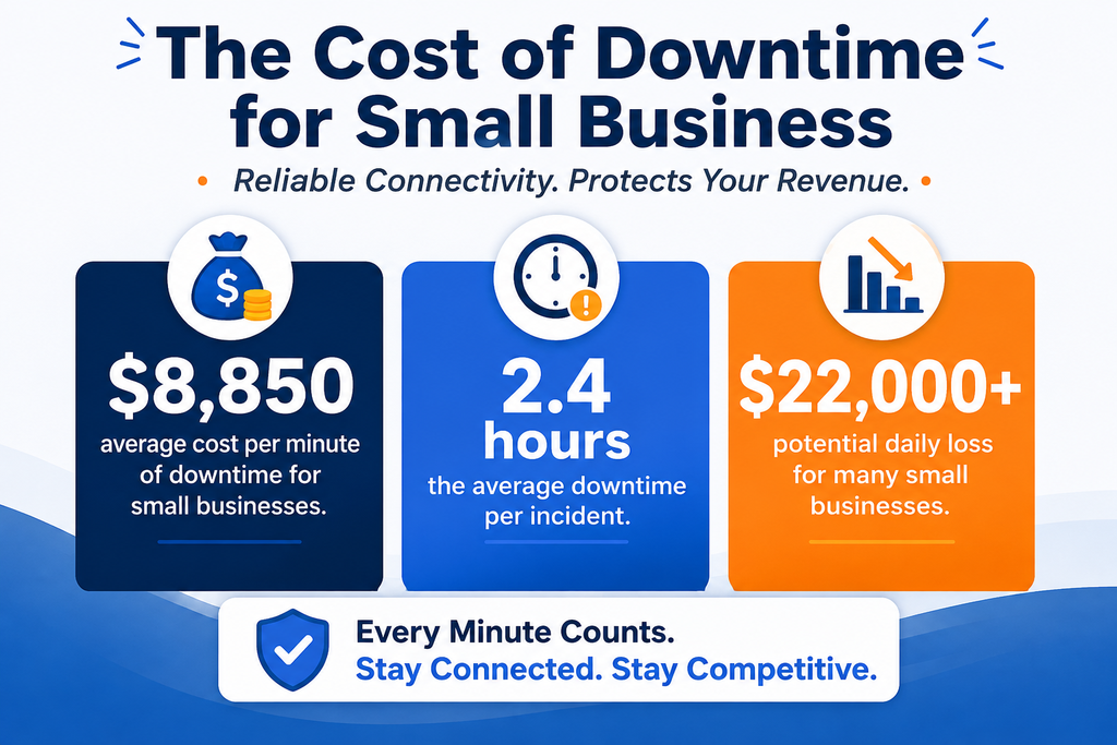 How much does downtime cost a small business