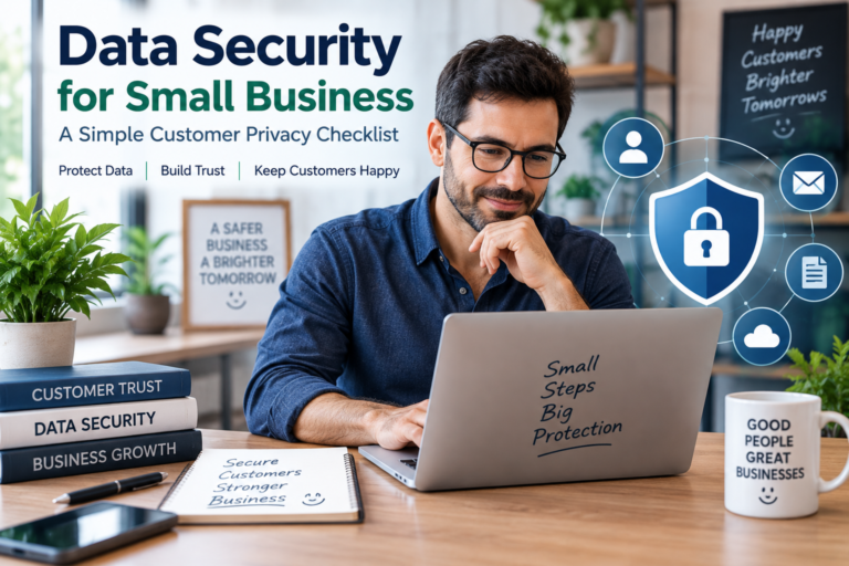 data security for small business checklist.