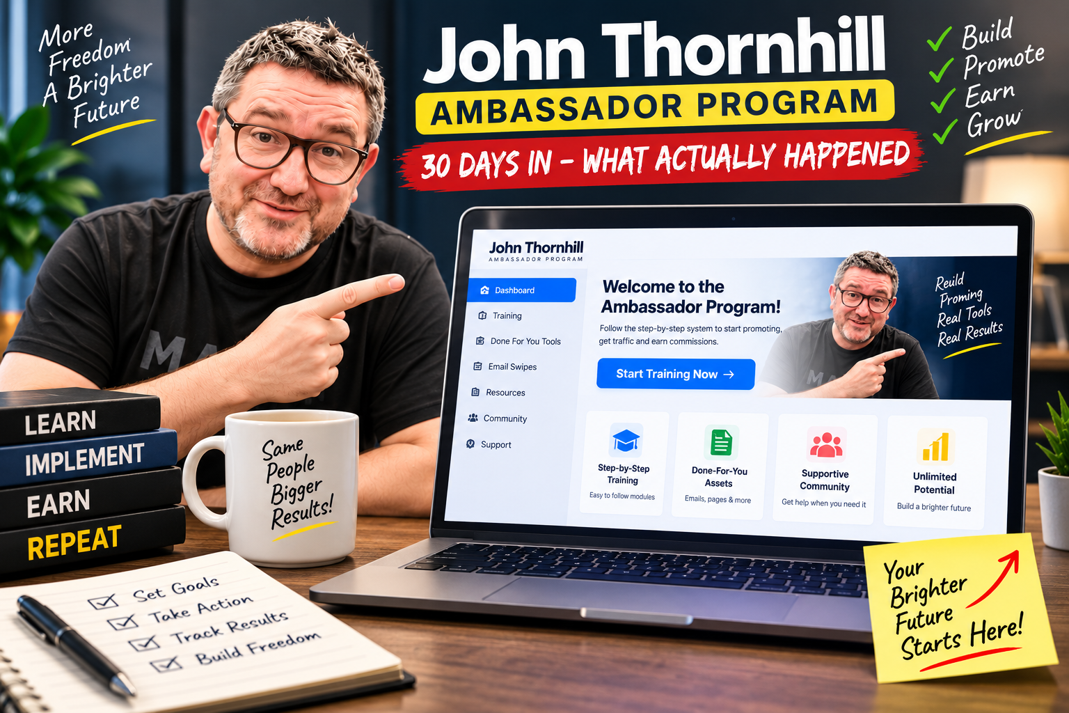 You are currently viewing John Thornhill Ambassador Program: 30 Days In – What Actually Happened
