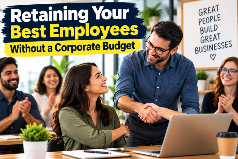 retaining your best employees without a corporate budget