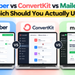AWeber vs ConvertKit vs MailerLite: Which Should You Actually Use?