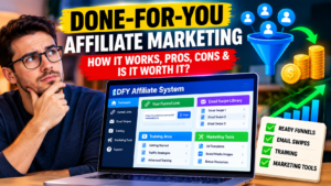 Read more about the article Is “Done-For-You” Affiliate Marketing Ever Worth It? A Skeptic’s Honest Take