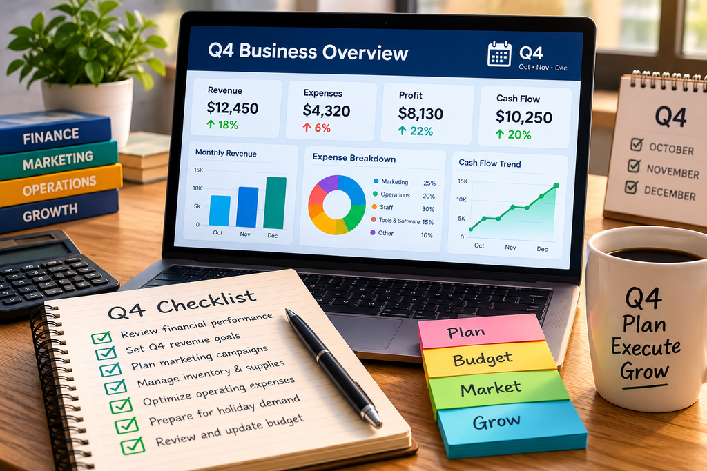 small business Q4 financial planning checklist